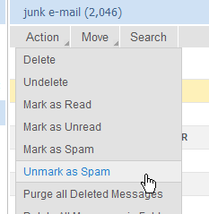 Spam control